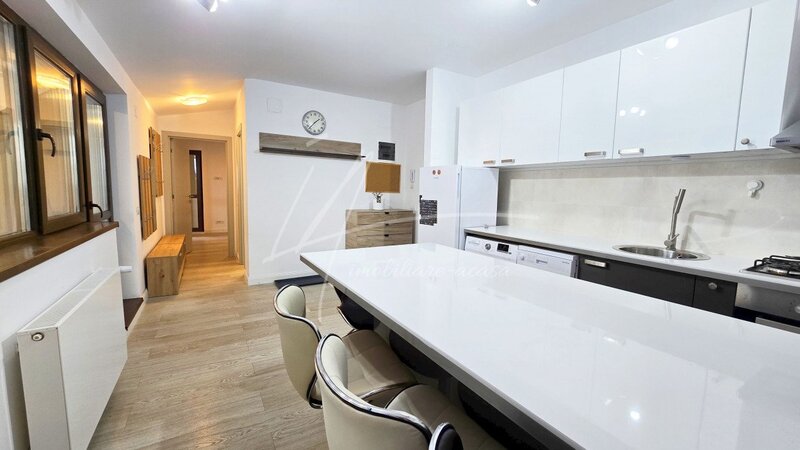 Gheorghe Ionescu Sisesti 59, apartament intim in bloc elegant cu gradina